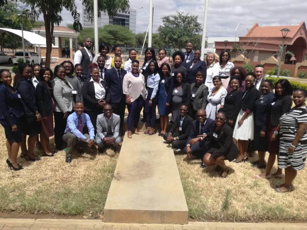 Group Photo With Students 